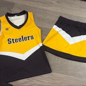 Steelers cheer uniform